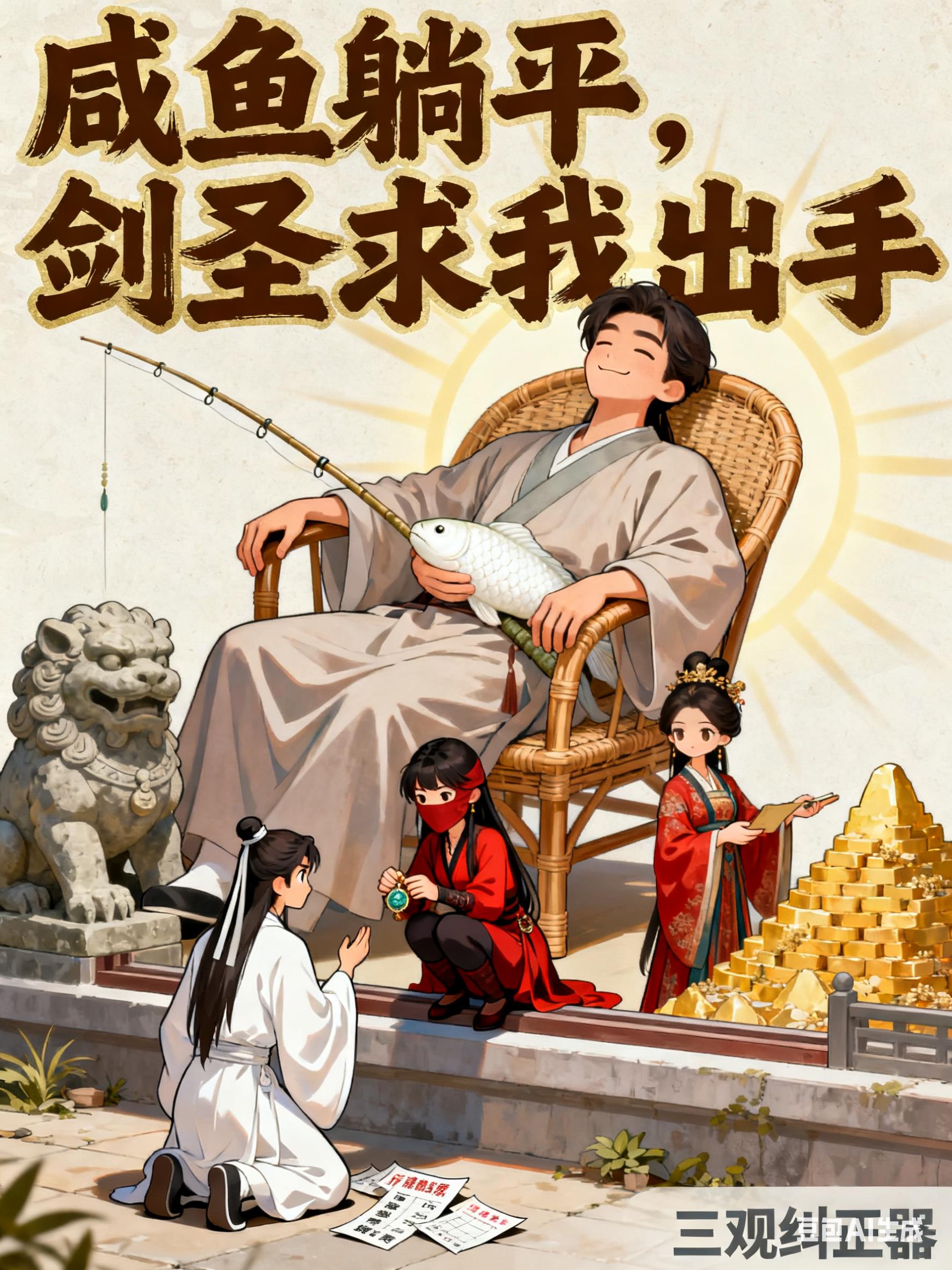 咸鱼躺平，剑圣求我出手