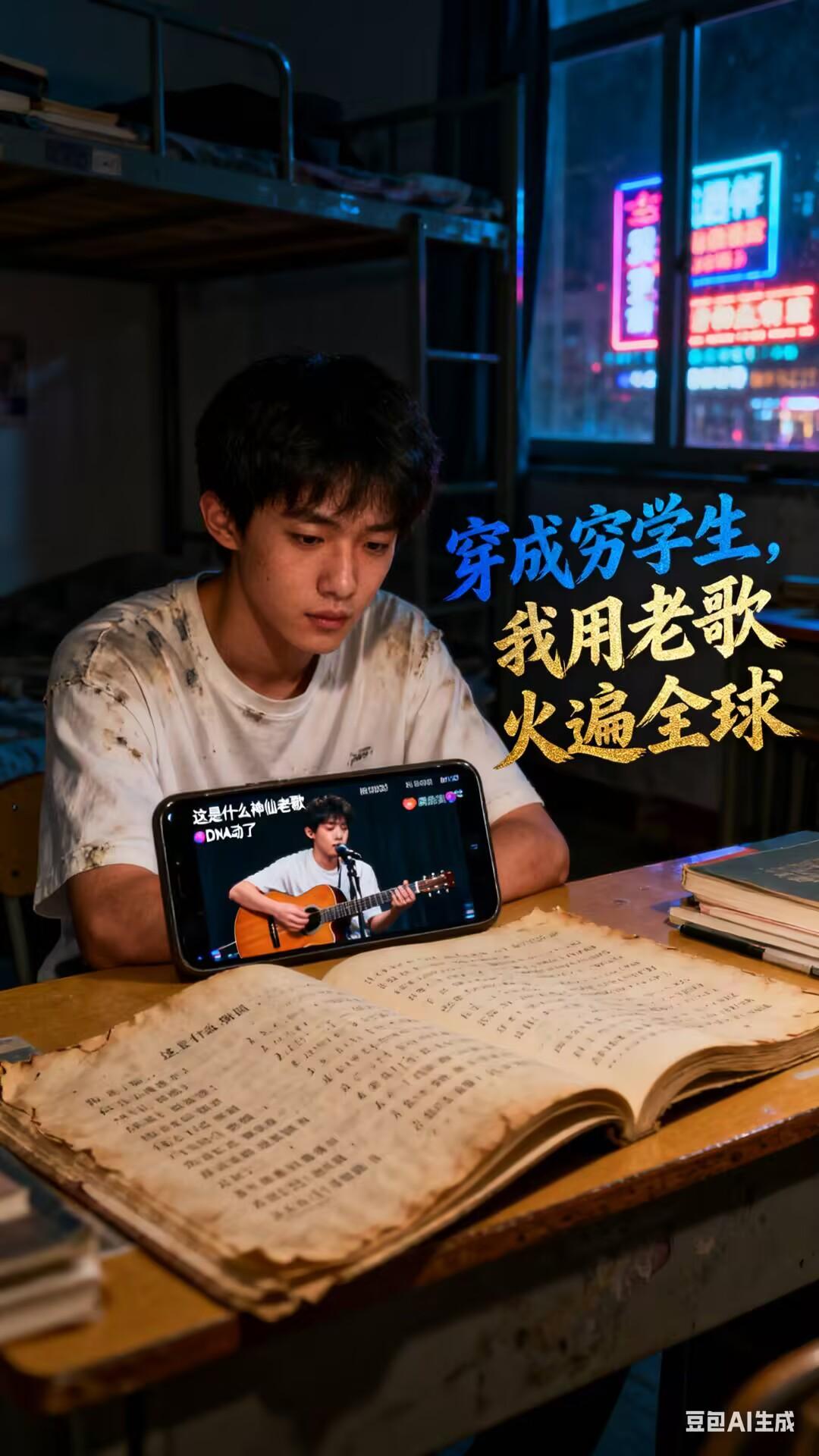 穿成穷学生，我用老歌火遍蓝星