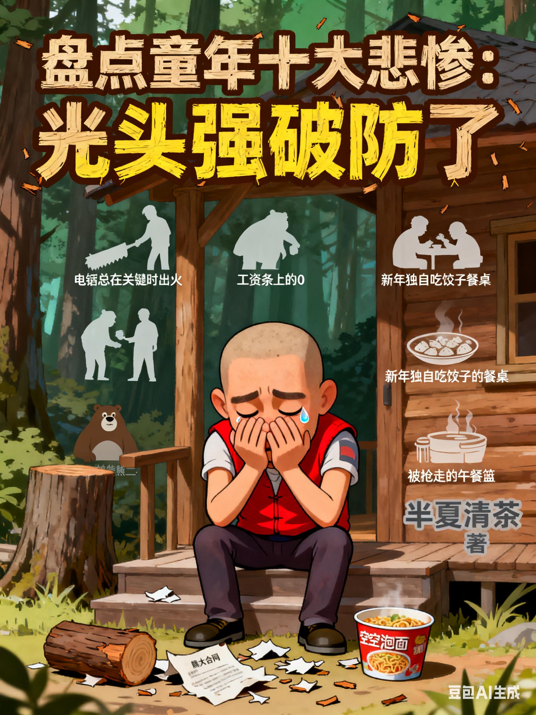 盘点童年十大悲惨：光头强破防了